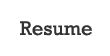 resume
